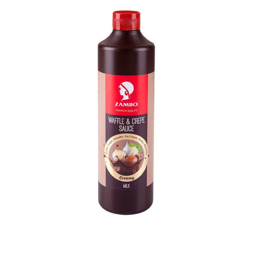 Zambo Waffle & Krep Sos Sütlü 1Kg