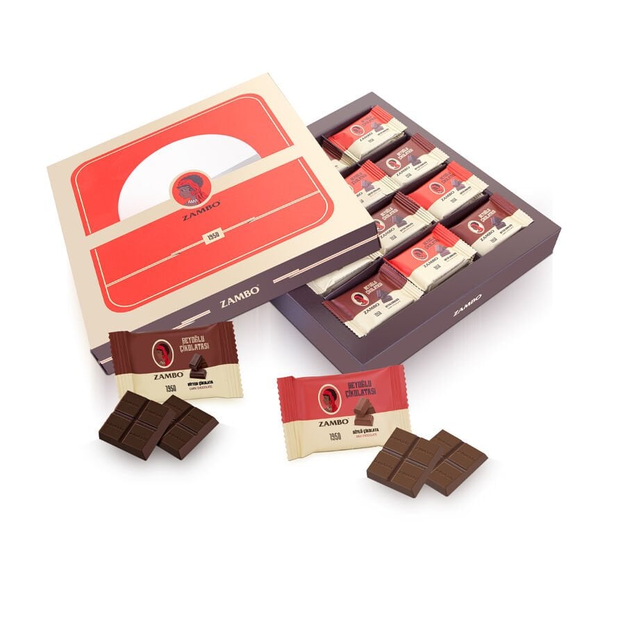 Zambo Sütlü-Bitter Çikolata 480 gram