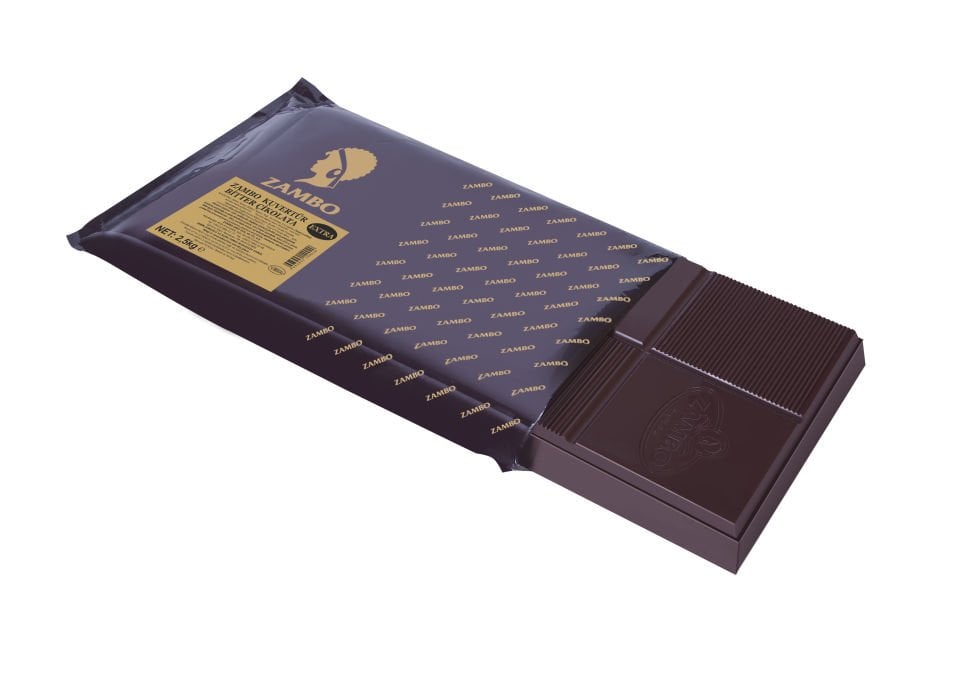 Zambo Kuvertür Bitter Çikolata 2,5 KG